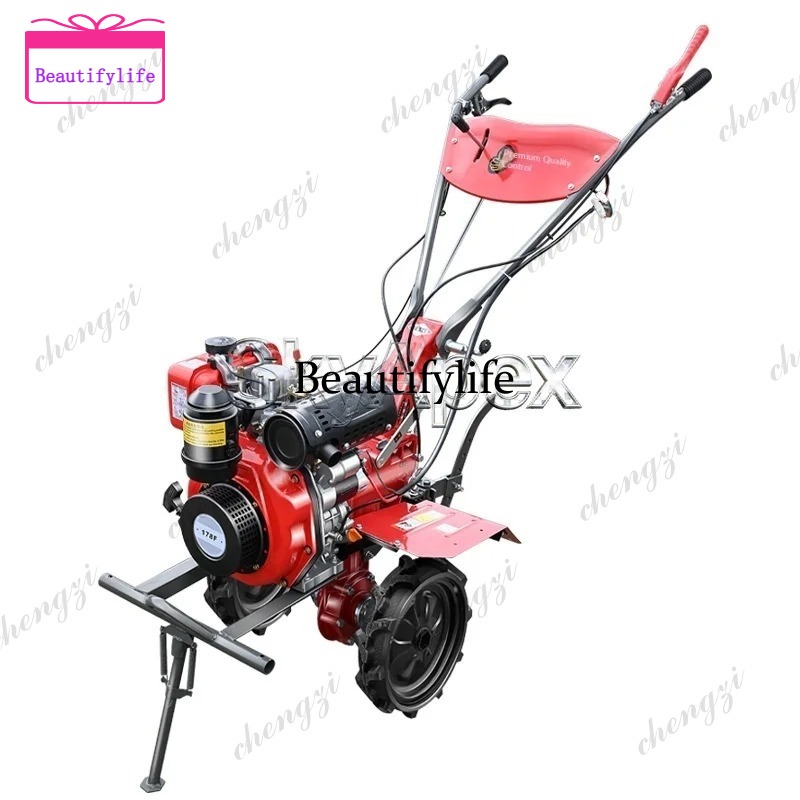 Farming Equipment For Agriculture - Nieuwe Mini Rotatiefrees Huishoudelijke Boerderij Cultivator