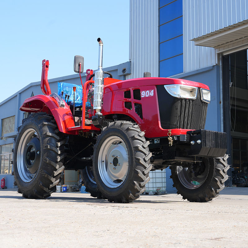 Agriculture Farming Services - Vierwielaangedreven landbouwtractor met 100 pk dieselmotor,