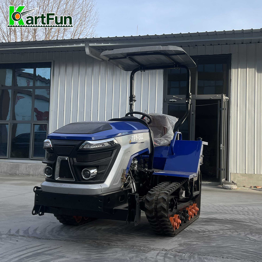 Landbouwrupsbandtractor 50PK 8 - Agriculture Farming Working recensie en prijs
