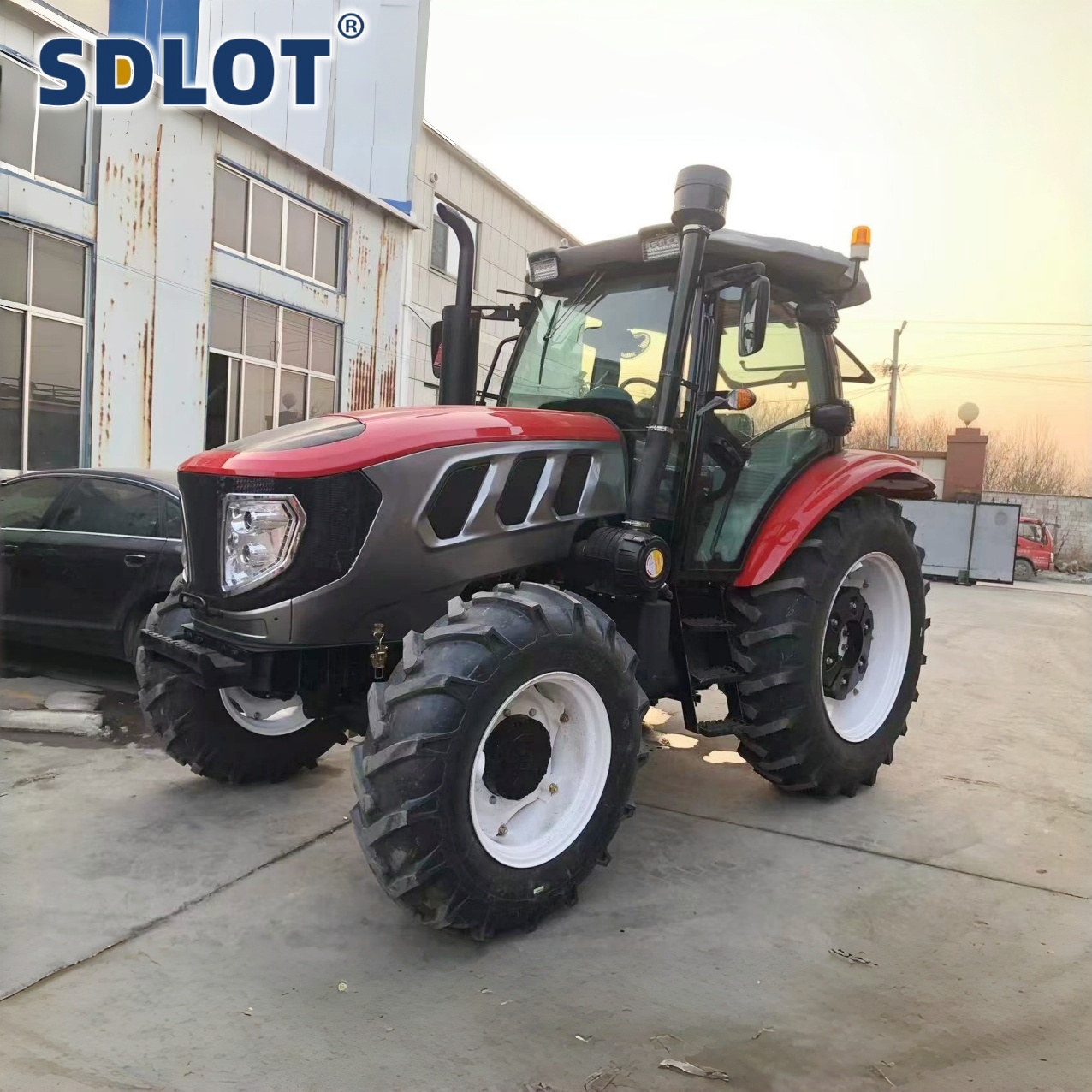 160PK Wieltractor voor landbou - Agriculture Farming Services recensie en prijs