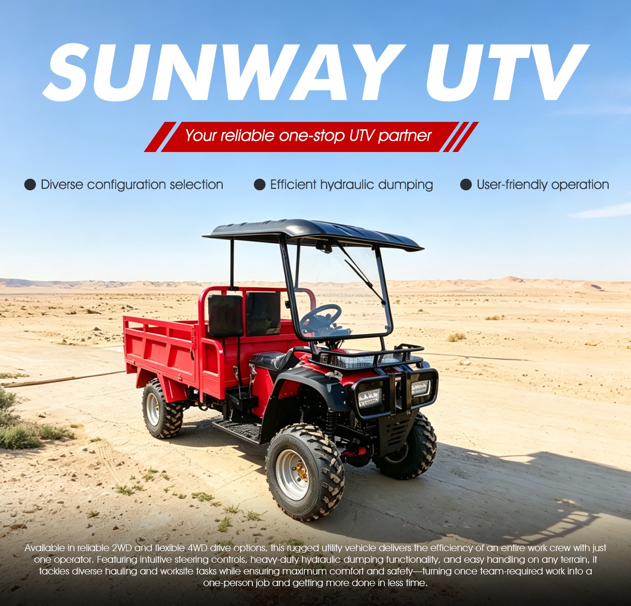 Geavanceerde 400cc landbouw ut - Agriculture Farming Services recensie en prijs