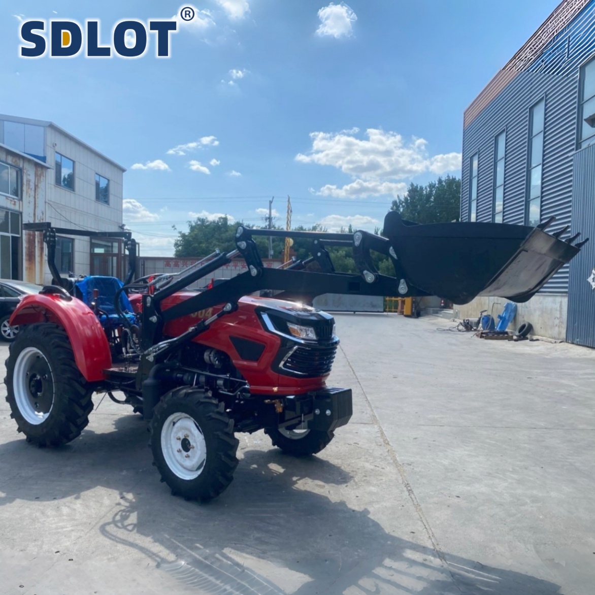 50PK Diesel Tractor 4WD met vo - Agriculture Farming Services recensie en prijs