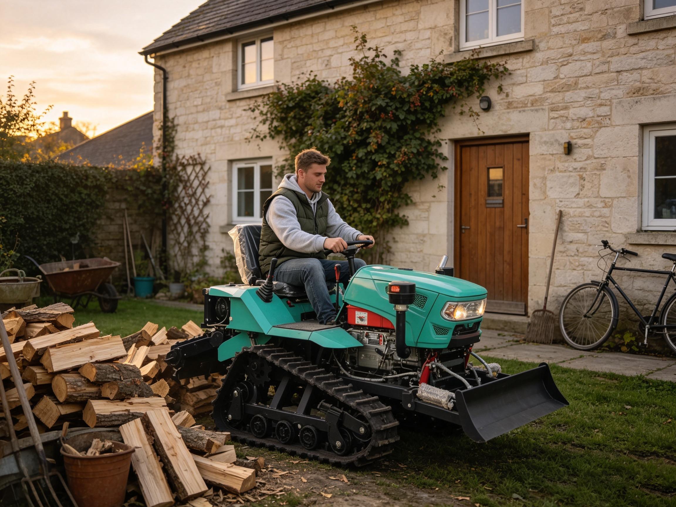 45PK diesel aangedreven rupsla - Agriculture.Farming Design recensie en prijs